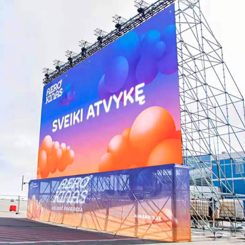 Latest company case about Outdoor Advertising LED Screen | High Brightness, Maximize Your Advertising Impact
